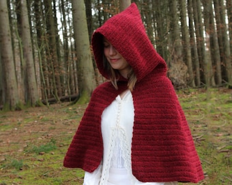 Caperucita Roja - patrón de crochet