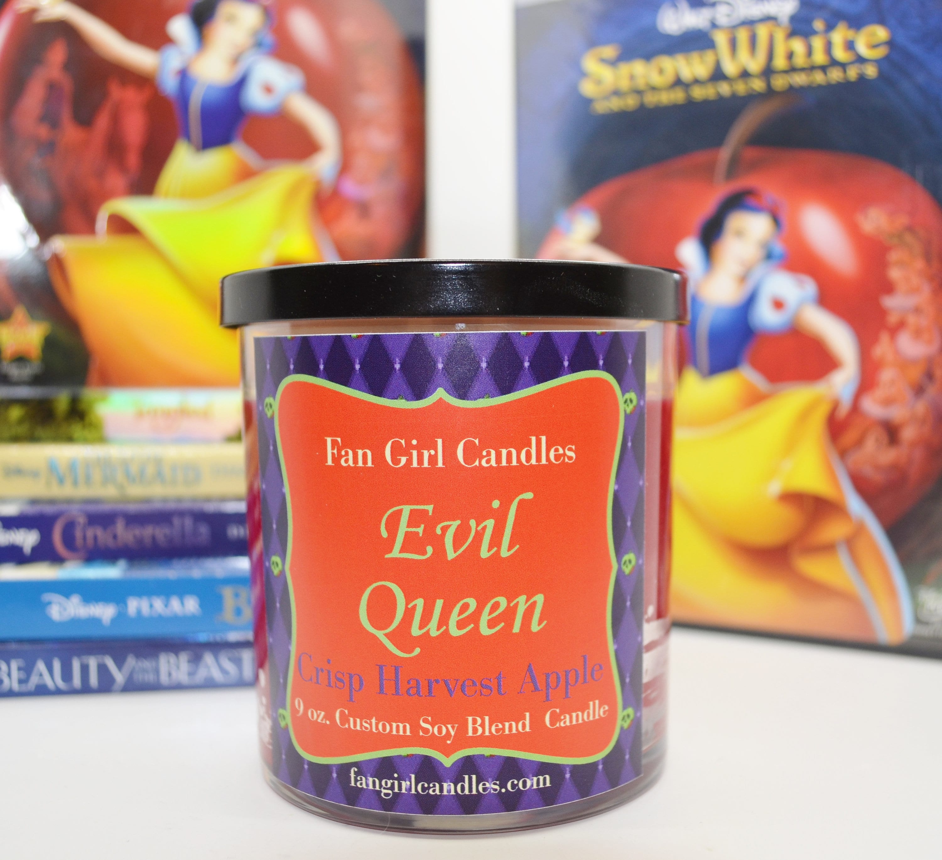 Fandom Candles Evil Queen Velas únicas / Disney Candles Soy Etsy