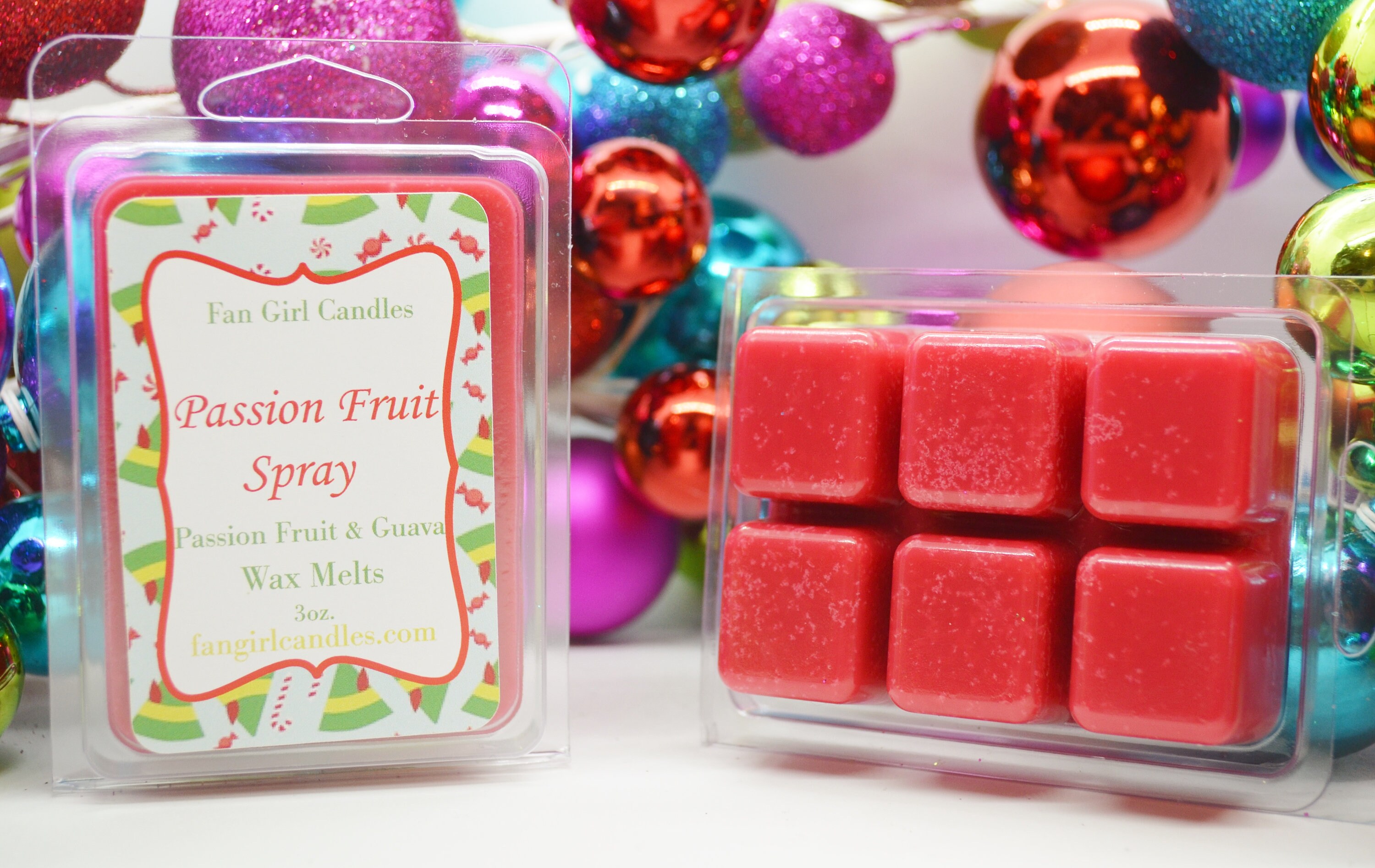 Fandom Candles Passion Fruit Spray Unique Candles/ Soy Blend Etsy