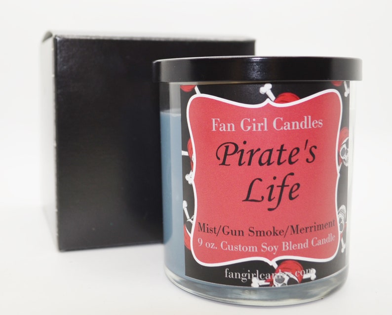 Fandom Candles Pirate/'s Life Unique Candles Disney Candles Soy Blend