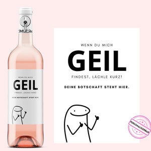 Fantastico | etichetta vino personalizzata | Compleanno, Anniversario, Amicizia, Incoraggiamento | con messaggio personale | Netti Li Jae®