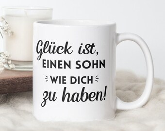 Personalisierte Emaille Tasse Glück Ist Einen Patenonkel Wie Dich Zu Haben - Geschenkidee Jetzt Online Kaufen