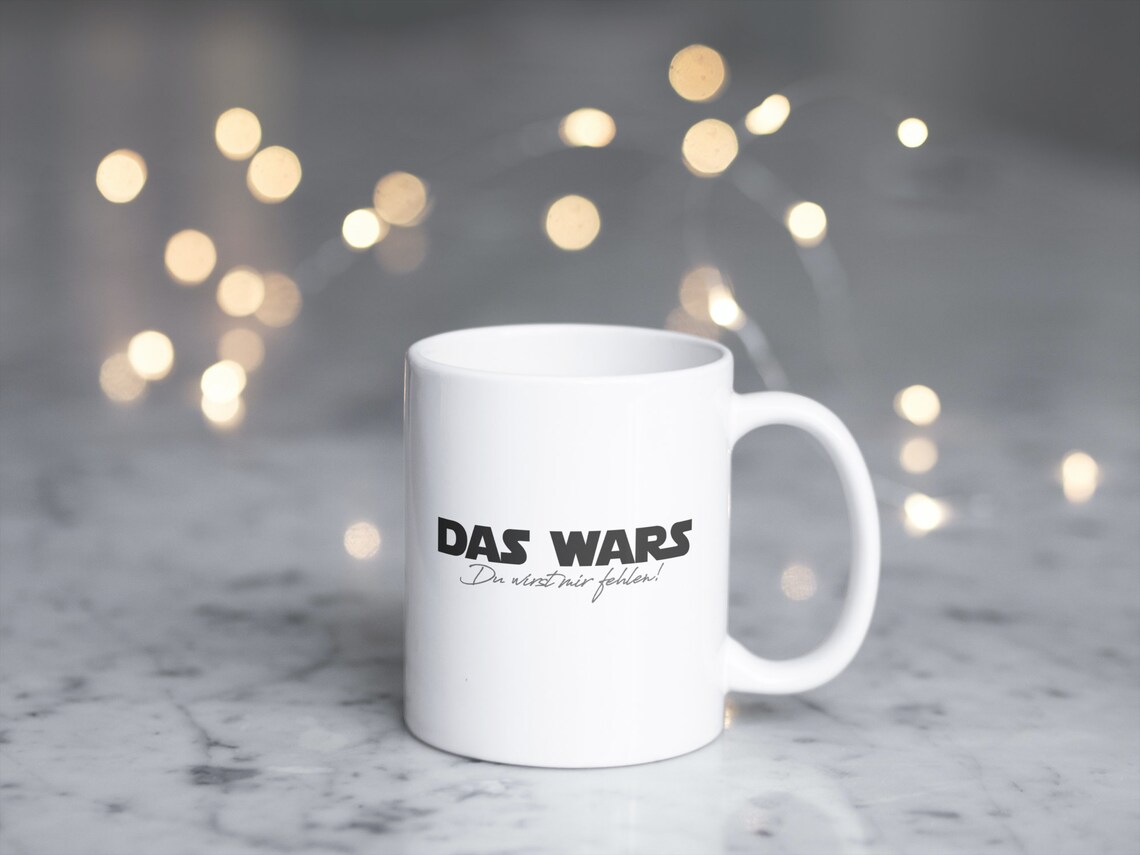 Das wars. Du wirst mir fehlen Abschied KollegIn durch eine Etsy.de