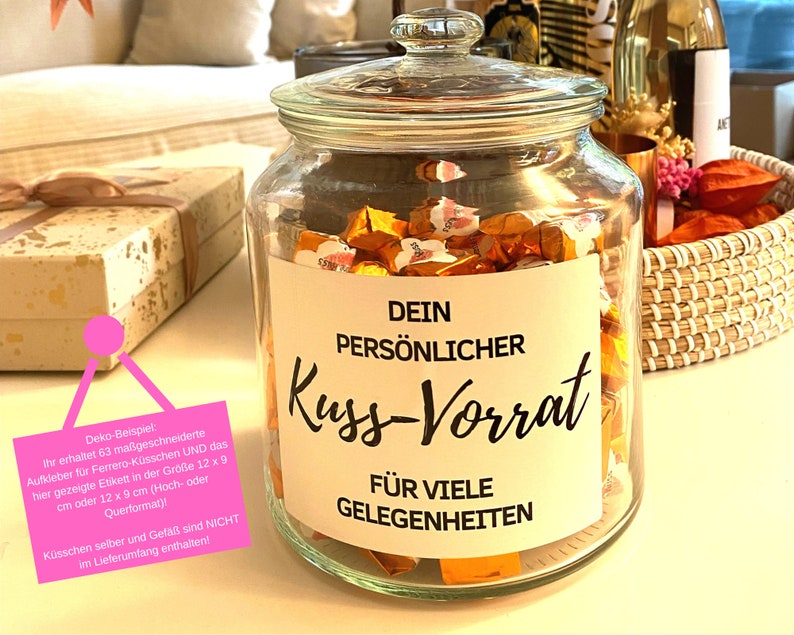Stickers With Messages for 63 Ferrero Rocher Chocolates | Includes ...