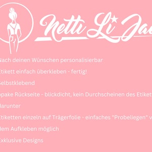 Freundschaft Personalisiertes Weinetikett Geschenk für die Freundin, für die beste Freundin, für den Freund Netti Li Jae® Bild 10