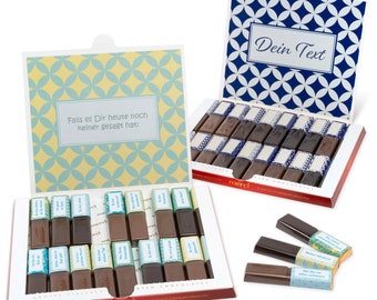 Compliments | Sticker set for Merci chocolate | create 2 personal gifts | Netti Li Jae®