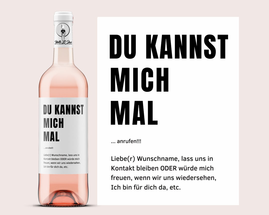 Kollegenabschied Du kannst mich mal Personalisiertes