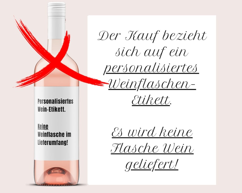 KollegIn vermisst Personalisiertes Wein oder Bieretikett inkl. Wunschname Witzige Geschenkidee zum Ausstand Netti Li Jae® Bild 2