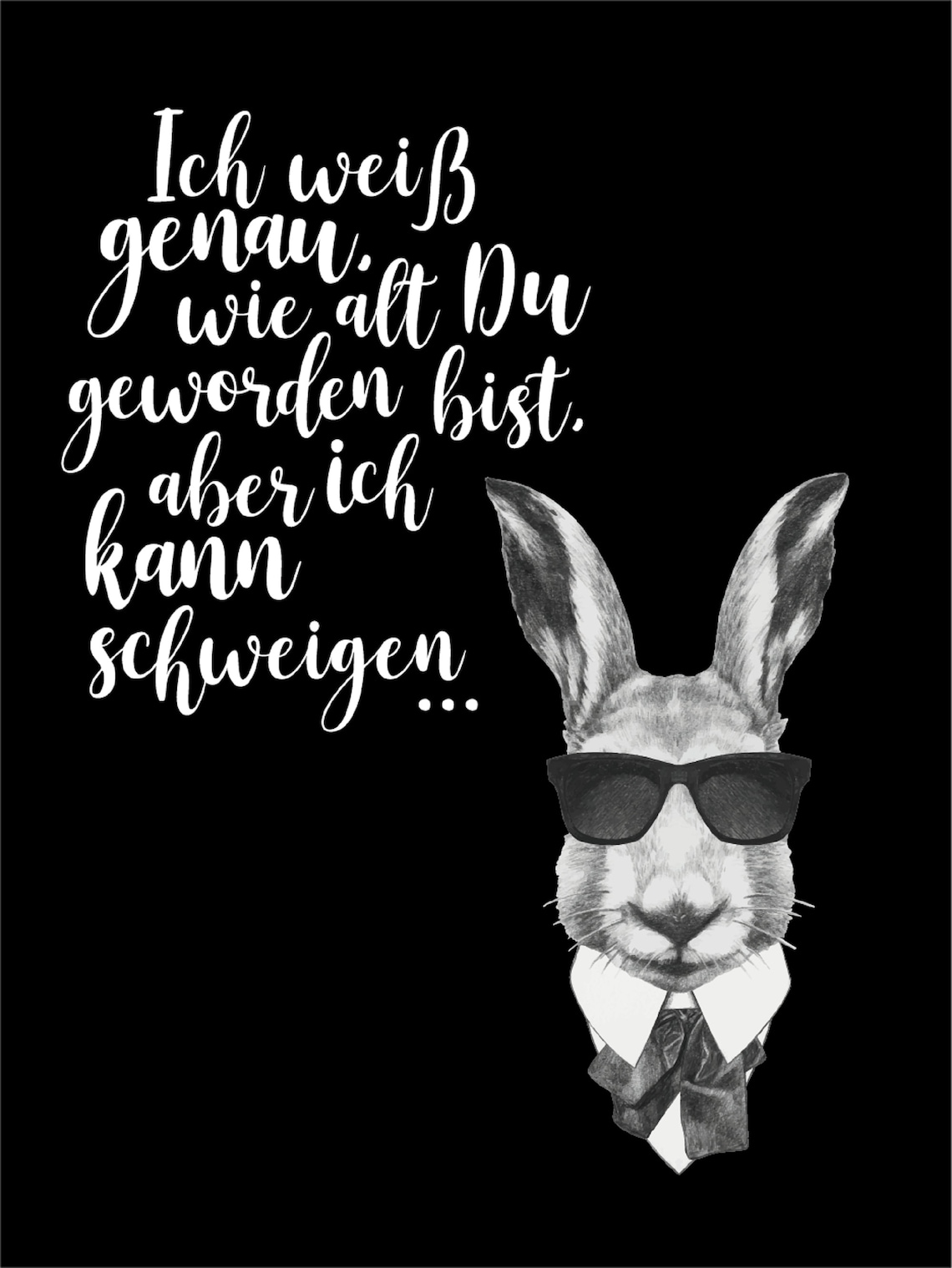 Ich weiß genau wie alt Du geworden bist aber ich kann Etsy