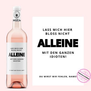 Adieu collègue | étiquette de vin personnalisée | Don démission, départ en retraite, retraite | cadeau d'adieu Netti Li Jae®