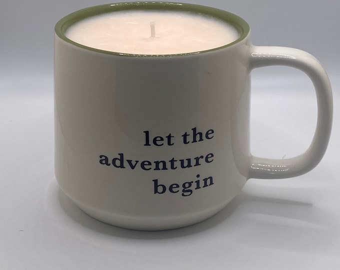 Let the Adventure Begin, Candle in a Mug