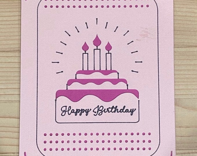 Happy Birthday Greeting Card