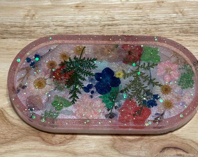 Handmade Resin Jewelry Tray