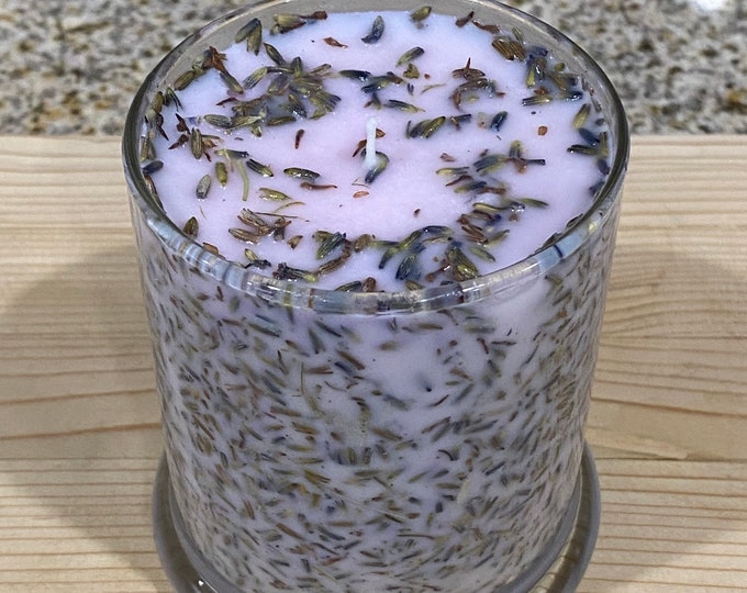 Crushed Lavender Candle