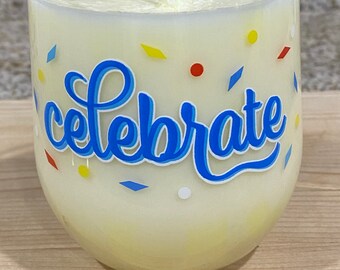 Handmade Soy Wax Celebrate Candle