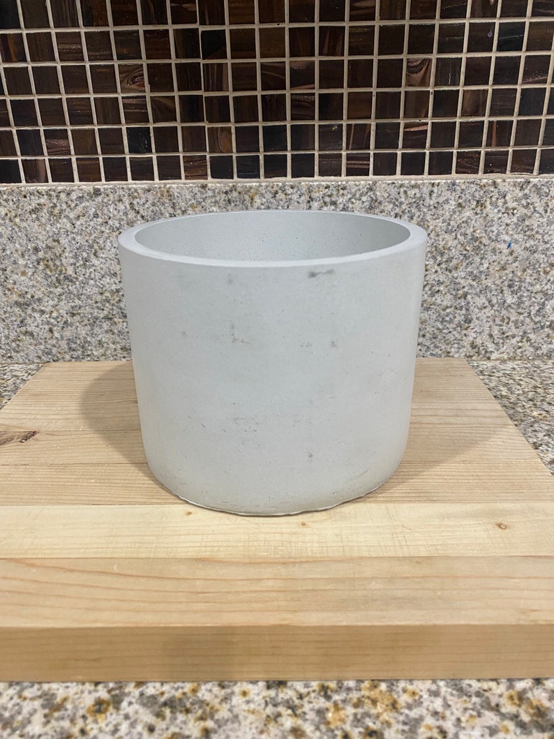 Extra Large Cement Candle Vessel Etsy