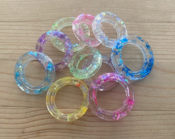 Handmade Resin Rings