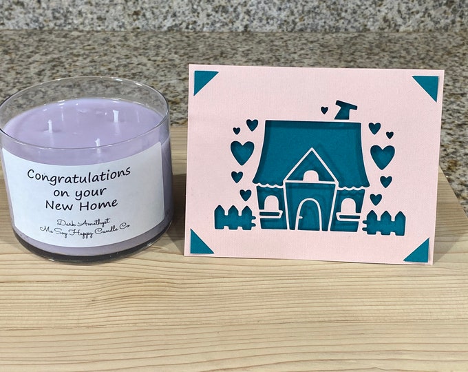 Congratulations Candle and Card