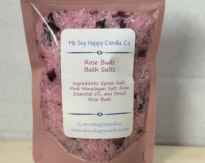 Handmade Bath Salts / Soaking Salts / Natural Bath Soaks / Botanical Bath Salts
