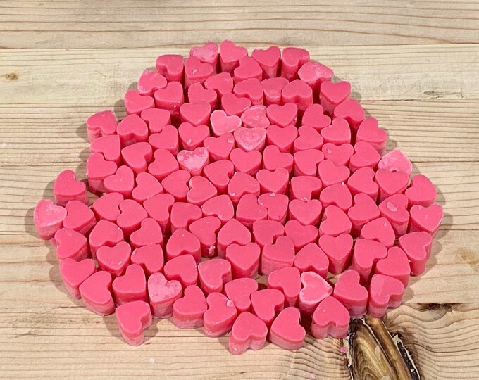 120 pc Mini Heart Wax Melts