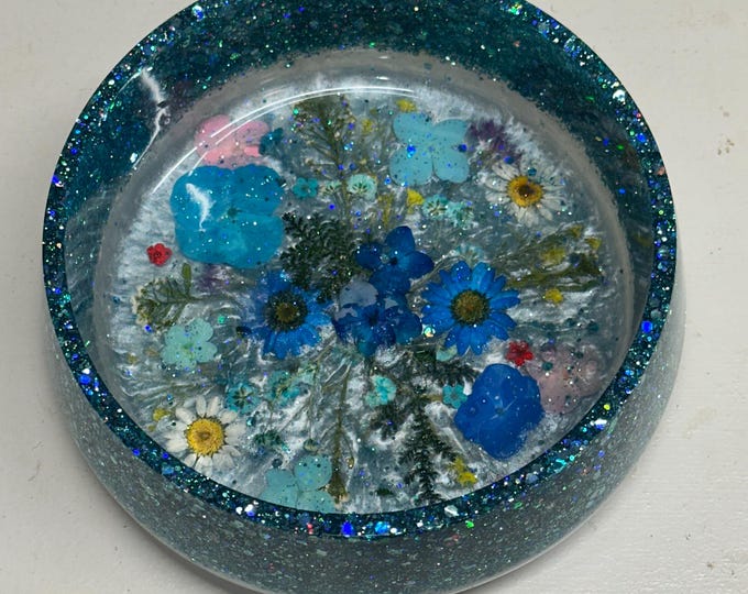 Handmade Resin Bowl or Candy Dish