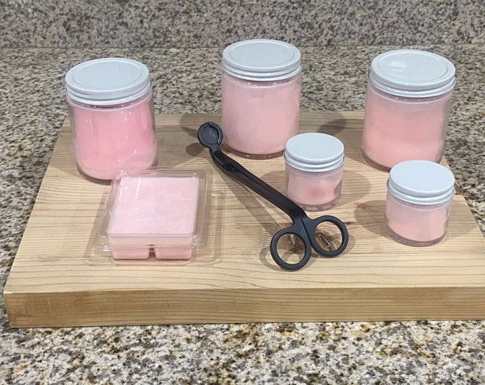 Strawberry Champagne Scented Candles