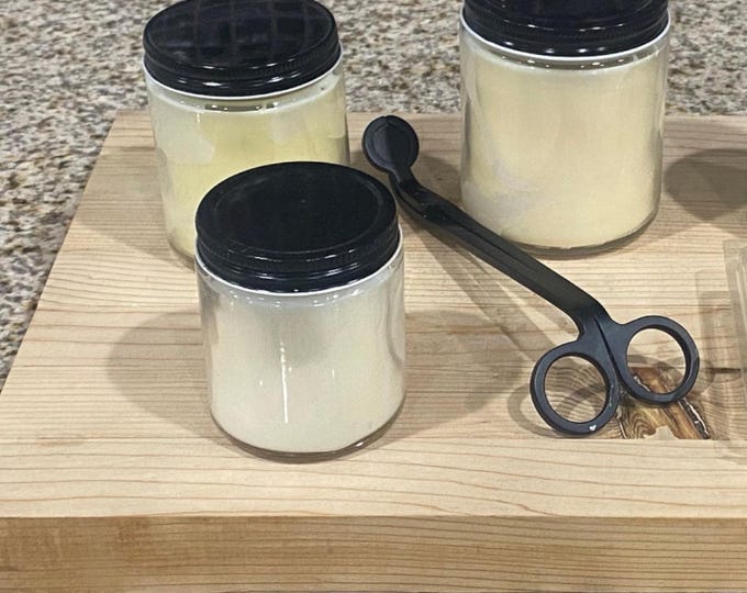 Pumpkin Pie Scented Candles, All Natural Soy Wax Candles