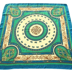 SALE Beautiful Vintage Polyester Scarf 31 Inch Vintage Women&#39;s Fashion Accessories