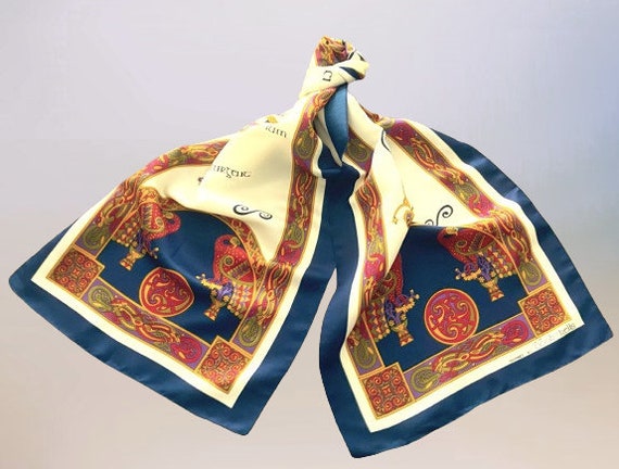 Book Of Kells Scarf 12 x 54 Vintage Collector Sca… - image 3