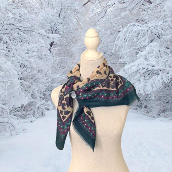 The Specialty House Polyester Scarf 31 Inch Vinta… - image 3