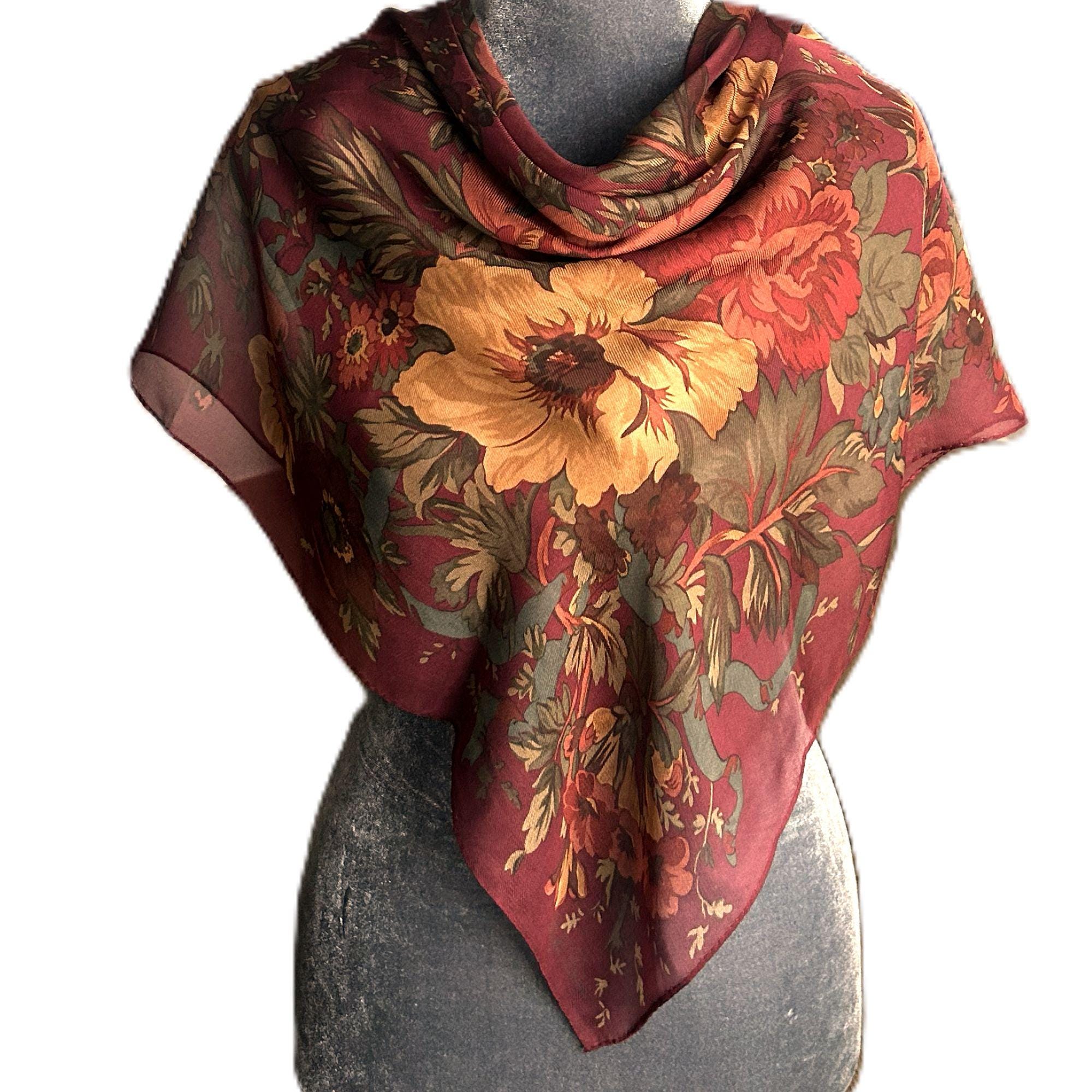 Vintage Ralph Lauren Scarves - Etsy