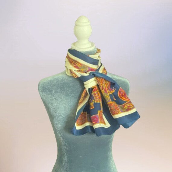 Book Of Kells Scarf 12 x 54 Vintage Collector Sca… - image 2