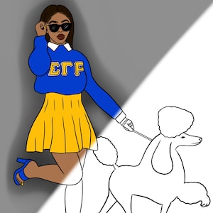 Sigma Gamma RHO Sorority Predrawn Konturen /College Grad/ DIY Canvas/ Party/ png svg digitaler Download/ hochwertig/