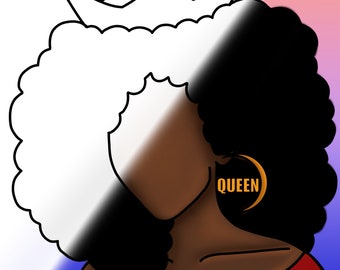 Queen Crown Pre Drawn Outline DIY Paint and Sip Party Instant file for Adult png svg jpeg canvas design sketch digital download