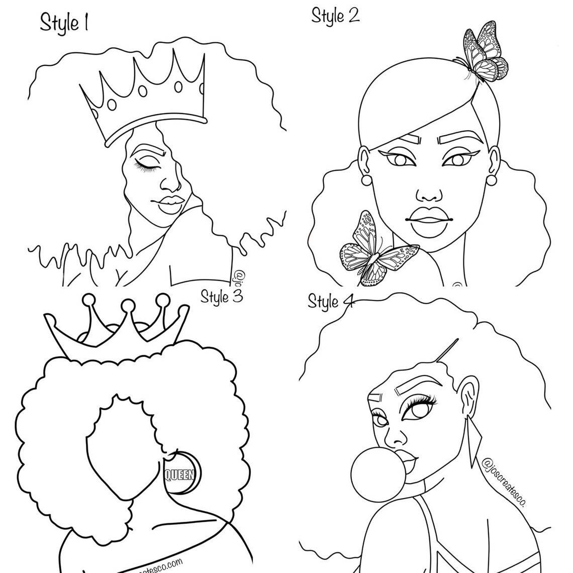 Single Art Kit Pre Drawn Outline DIY Stretched Canvas Panel Etsy