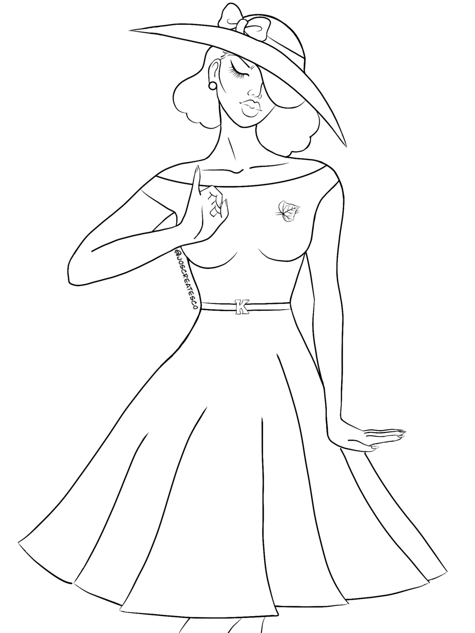 Pre Drawn Outline Canvas Panel DIY Canvas Paint Grad Party for Etsy