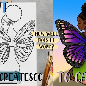 Butterflies Pre Drawn Outline DIY Paint and Sip Party Instant Download ...