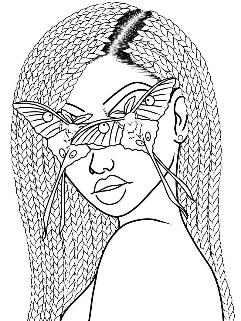 Custom Digital Pre Drawn Outline DIY Canvas Paint Party Etsy