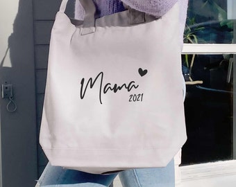 Personalisierbare Umhängetasche, hochwertige Crossbody Bag mit deinem Namen, Weihnachtsgeschenk für Frauen, Mommy Bag, Mom Tasche