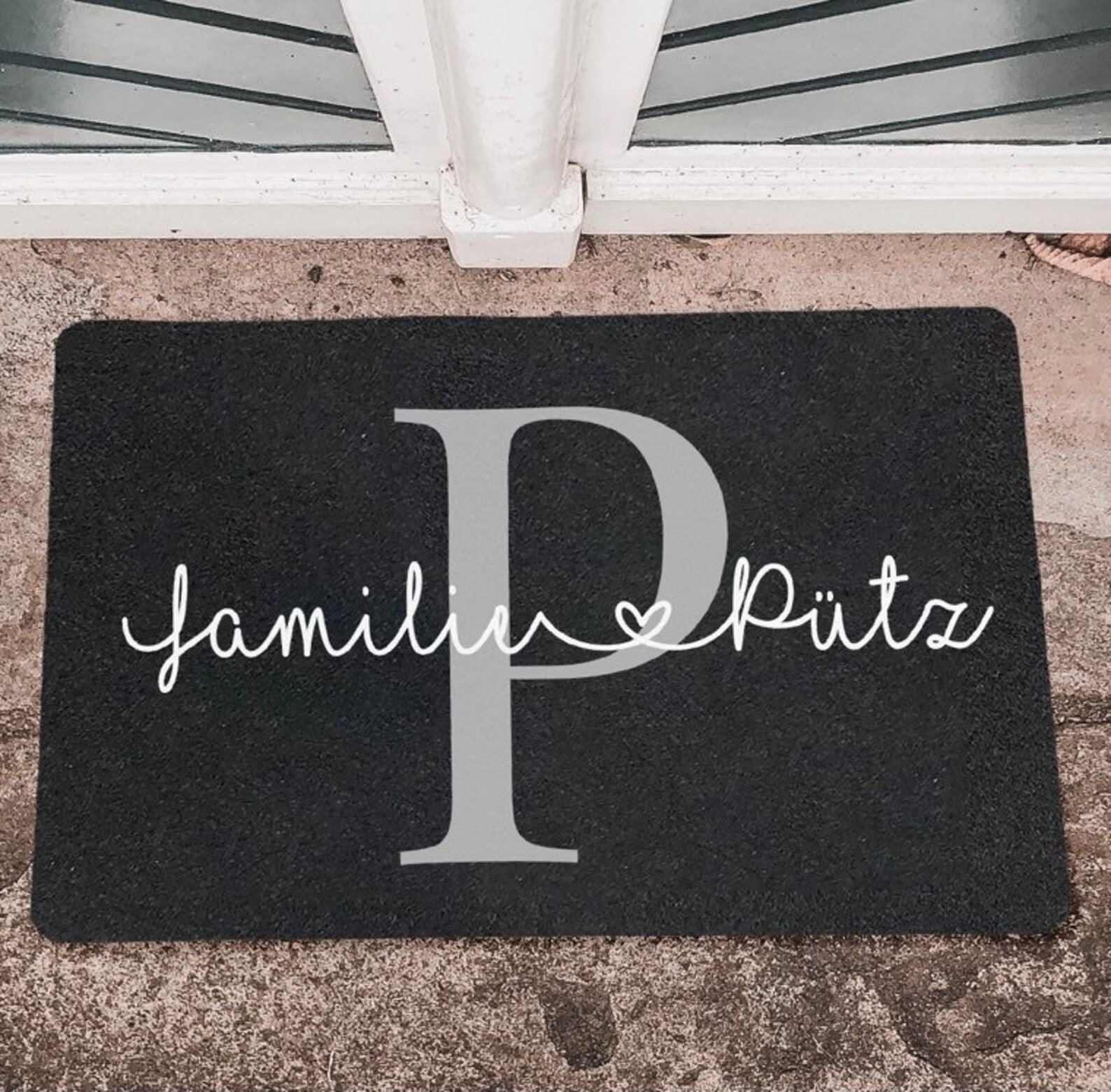 Personalisierte Fussmatte Fussmatte Mit Namen Deko Etsy UK