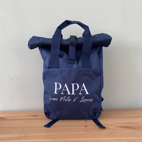 Personalisierter Rucksack, tolles persönliches Geschenk,  Dad, Papa, personalisierte Geschenke,Rucksack für Papa, Vatertagsgeschenk