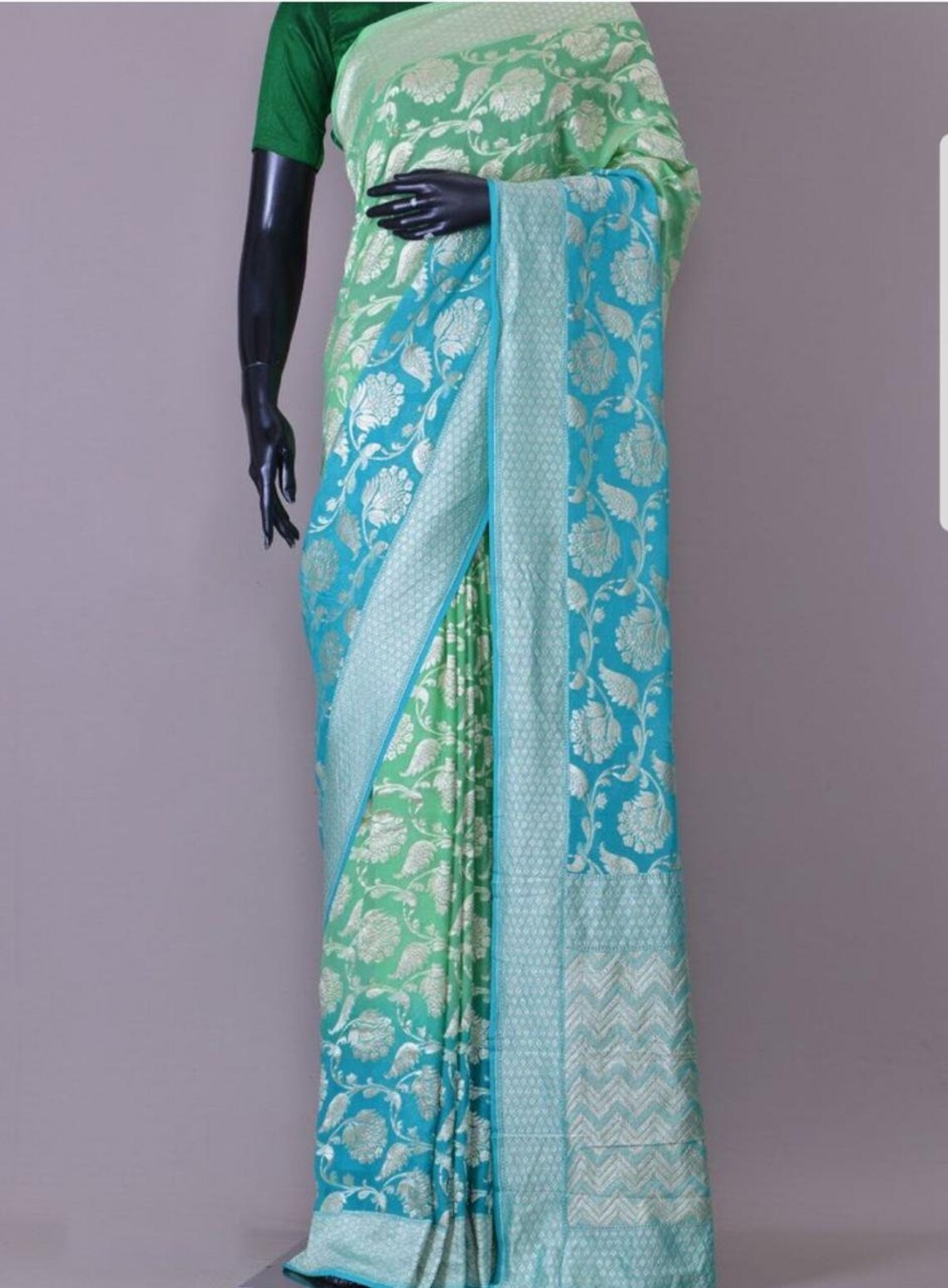 khadi georgette sarees