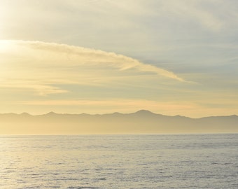 Atardecer en las Islas del Canal, impresión mate 8x10
