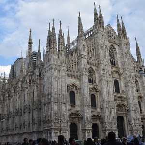 Milan Cathedral, 8x10 Matted Print