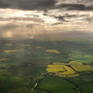 Thaxted Aerial, 8x10 Matted Print
