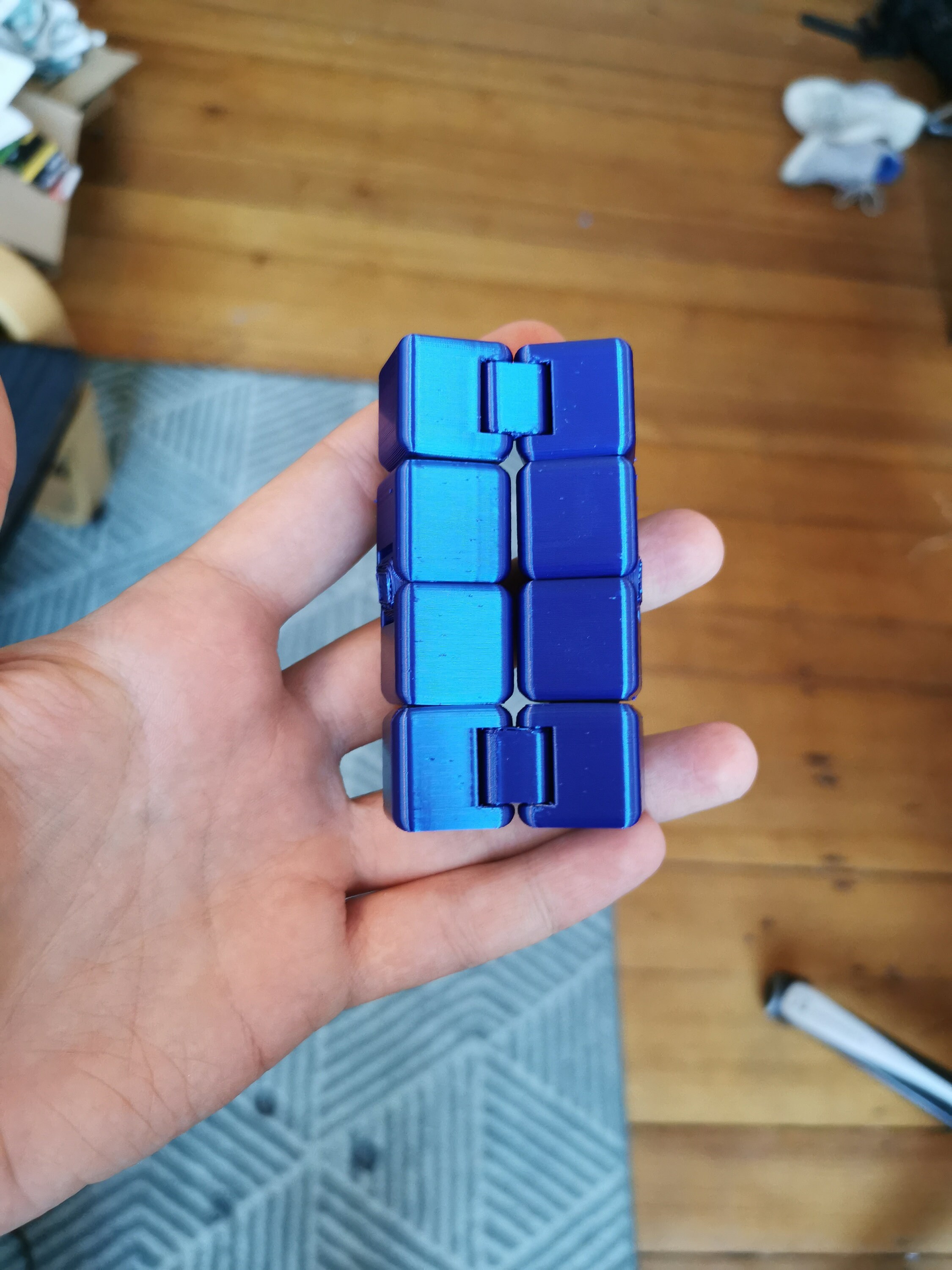3D gedruckt Kobayashi Infinity Fidget Cube Etsy