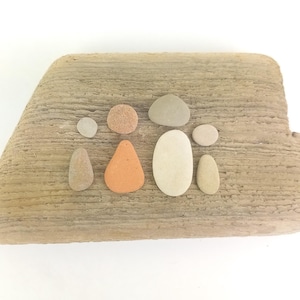 Tablero plano de madera flotante de 8,2 a 4,5'' (21 a 11,5 cm) Tablón rectangular de madera flotante Letrero de playa en blanco Suministro de arte de madera flotante Etiqueta de nombre rústica Tarjeta de lugar Accesorio