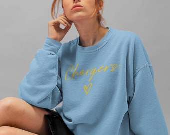 women's chargers sweatshirt