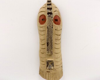Bakota Mask (Beige Patina)