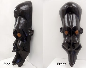 Large Tribal Warrior Mask, Ghana